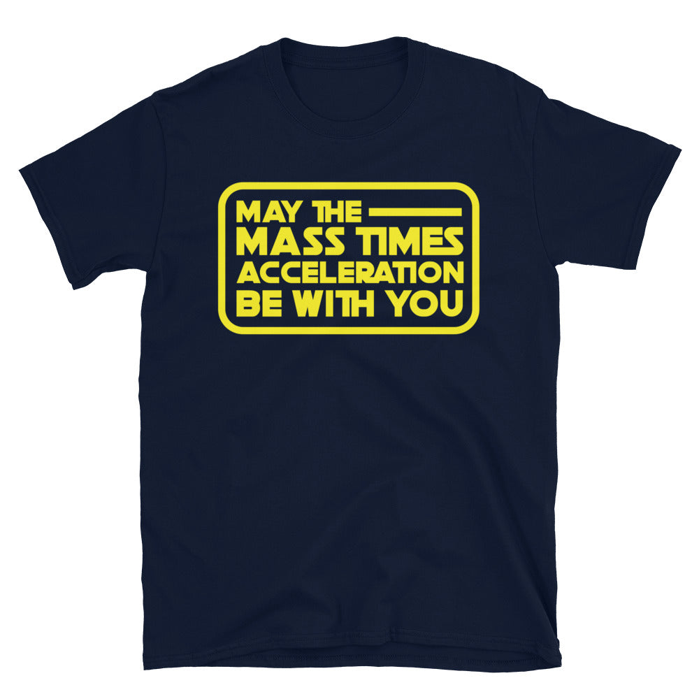 May The Mass Times Acceleration Be With You T-Shirt Hoodie, Sweatshirt | ZylaModa.com (Image 3)
