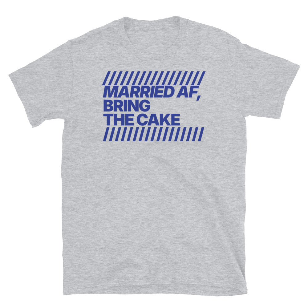 Married AF Bring The Cake T-Shirt Hoodie, Sweatshirt | ZylaModa.com (Image 5)
