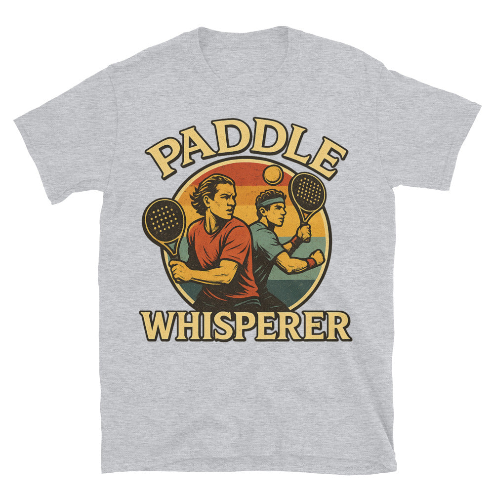 Paddle Whisperer (Padel) T-Shirt Hoodie, Sweatshirt | ZylaModa.com (Image 1)