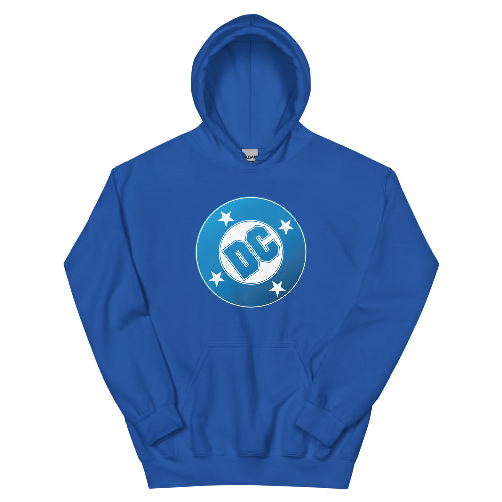 DC Blue Logo Hoodie T-Shirts, Sweatshirt | ZylaModa.com (Image 1)