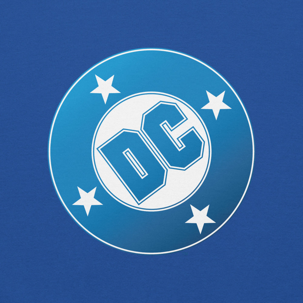 DC Blue Logo Hoodie T-Shirts, Sweatshirt | ZylaModa.com (Image 2)