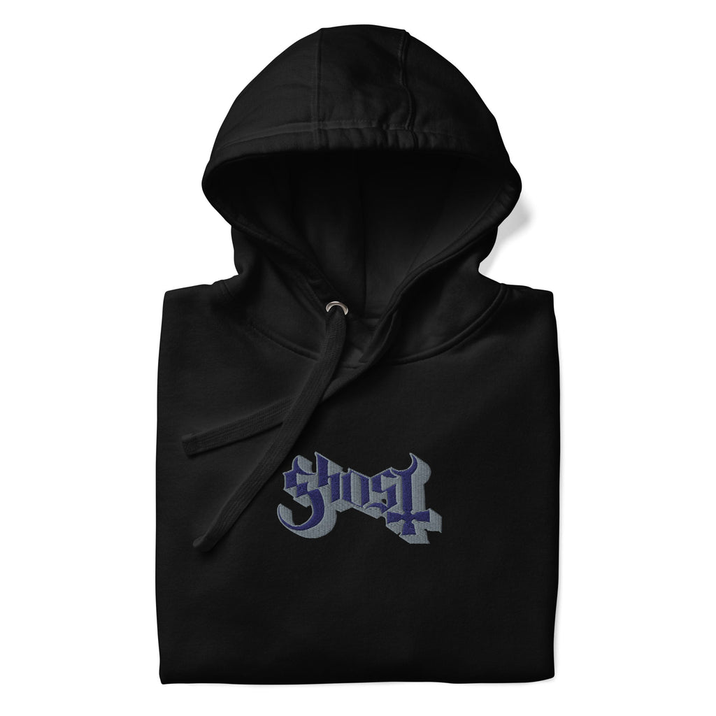 Ghost Skeleta HD Embroidered Hoodie T-Shirts, Sweatshirt | ZylaModa.com (Image 1)