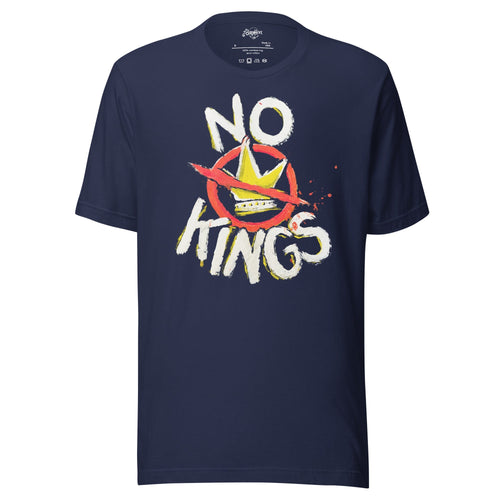 "No Kings" 100%Made in USA- Unisex t-shirt Hoodie, Sweatshirt | ZylaModa.com (Image 2)