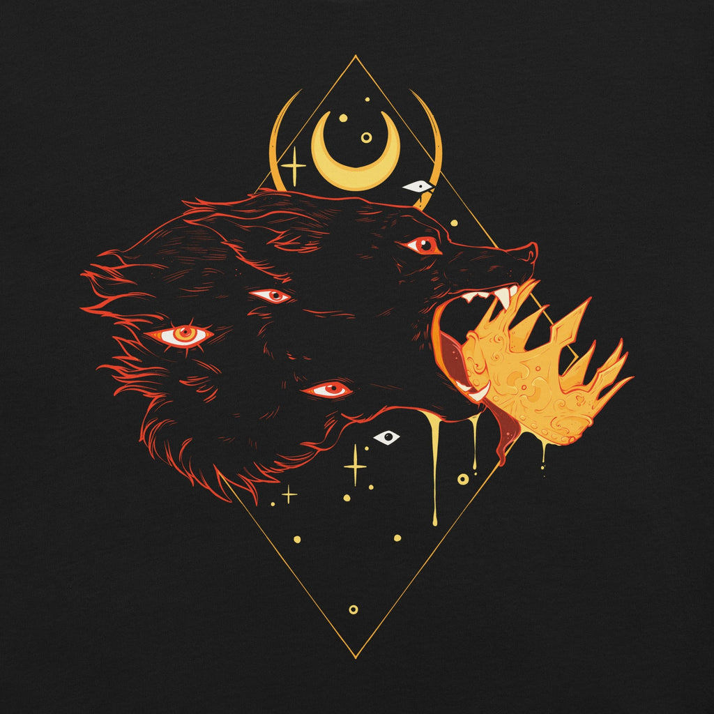 No Kings Wolf, No Text, Unisex T-Shirt Hoodie, Sweatshirt | ZylaModa.com (Image 5)