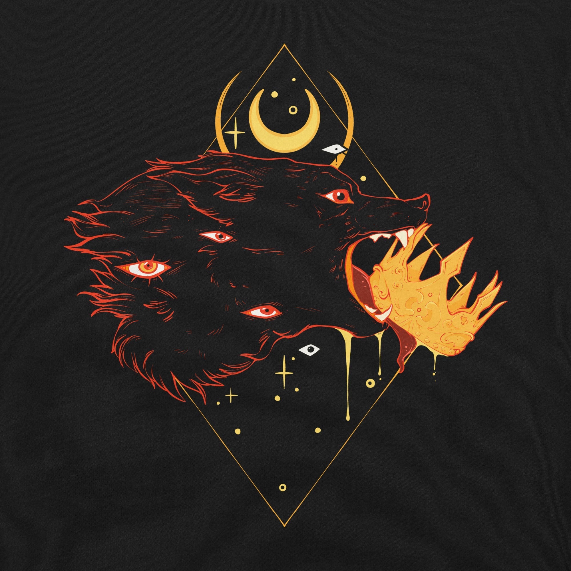 No Kings Wolf, No Text, Unisex T-Shirt Hoodie, Sweatshirt | ZylaModa.com (Image 5)