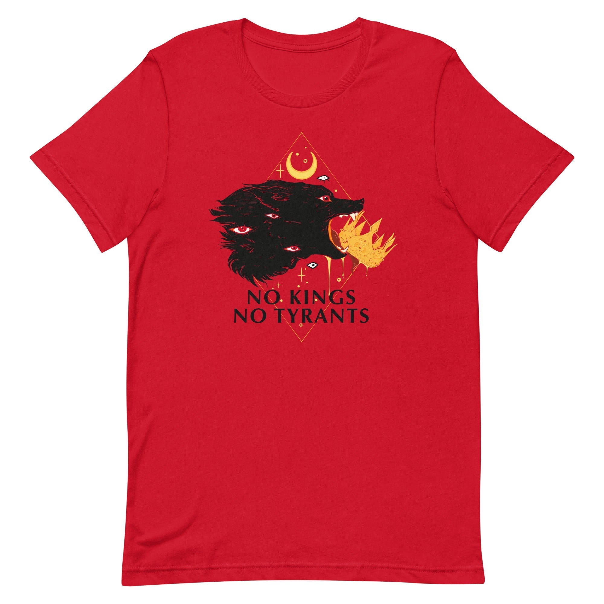 No Kings Wolf, Unisex T-Shirt Hoodie, Sweatshirt | ZylaModa.com (Image 1)