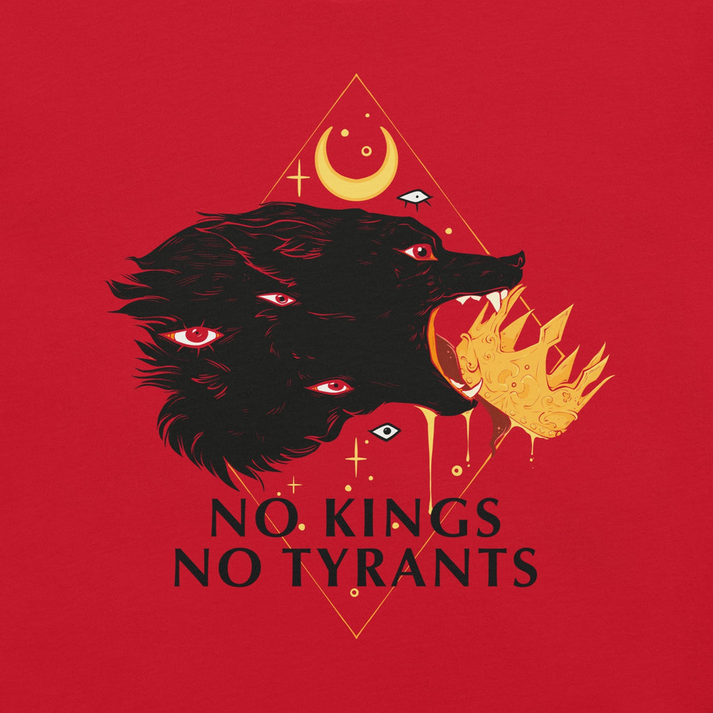 No Kings Wolf, Unisex T-Shirt Hoodie, Sweatshirt | ZylaModa.com (Image 2)