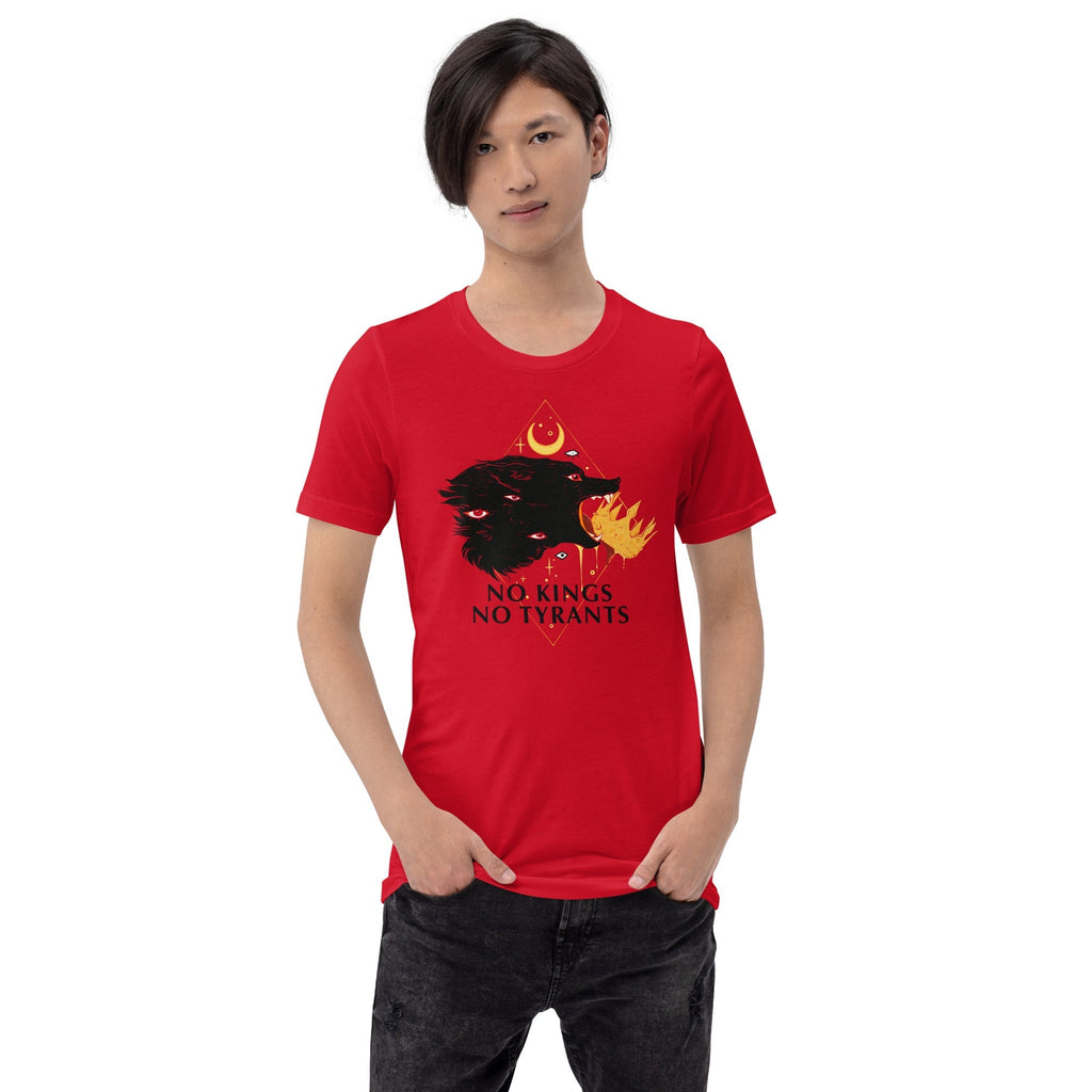 No Kings Wolf, Unisex T-Shirt Hoodie, Sweatshirt | ZylaModa.com (Image 5)
