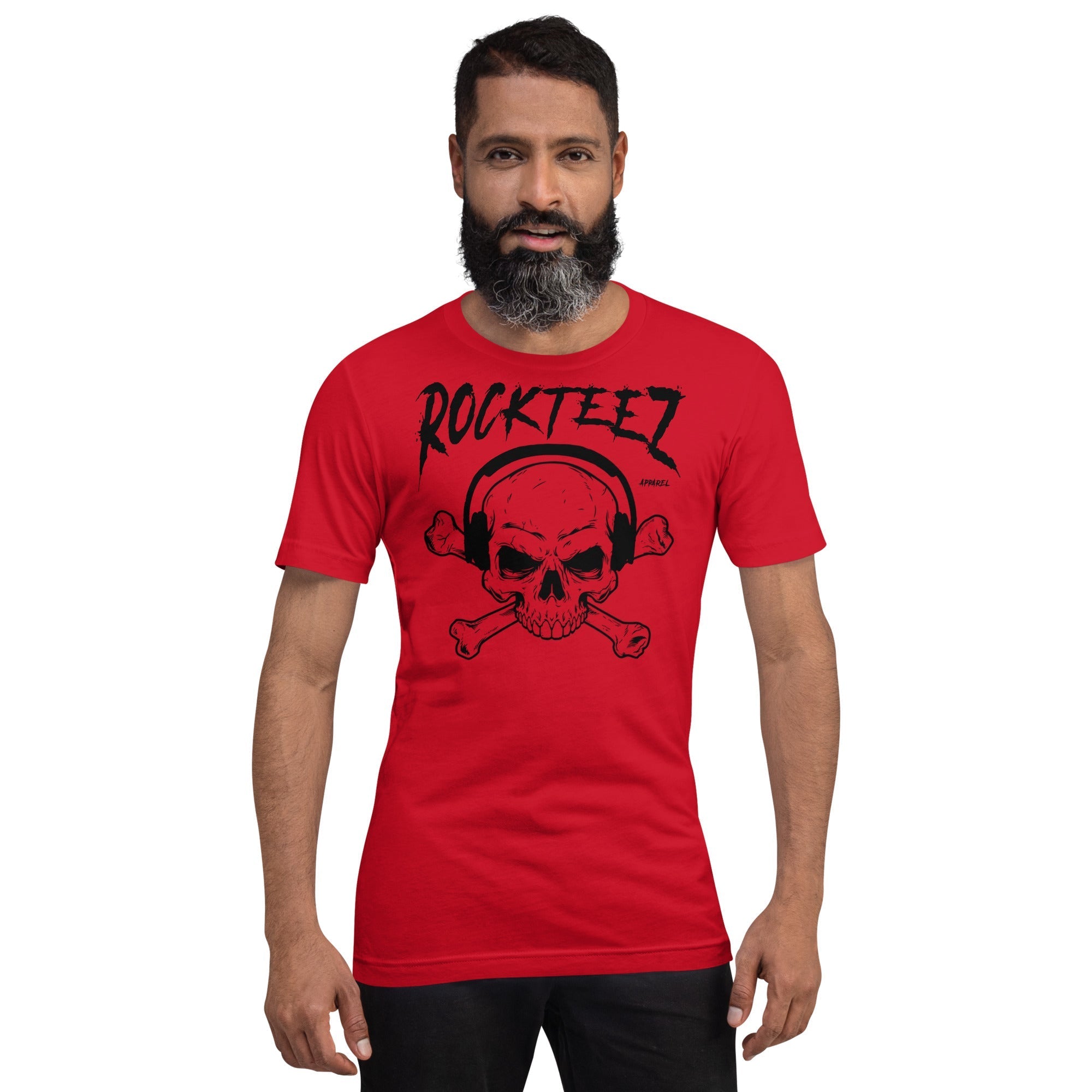Rockteez Apparel Skull & Bones T-Shirt Hoodie, Sweatshirt | ZylaModa.com (Image 2)