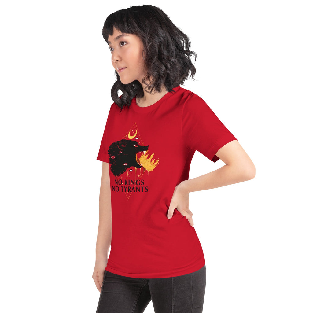 No Kings Wolf, Unisex T-Shirt Hoodie, Sweatshirt | ZylaModa.com (Image 3)