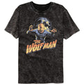 Universal Monsters Multitone Wolfman Mineral Wash T-Shirt Hoodie, Sweatshirt | ZylaModa.com