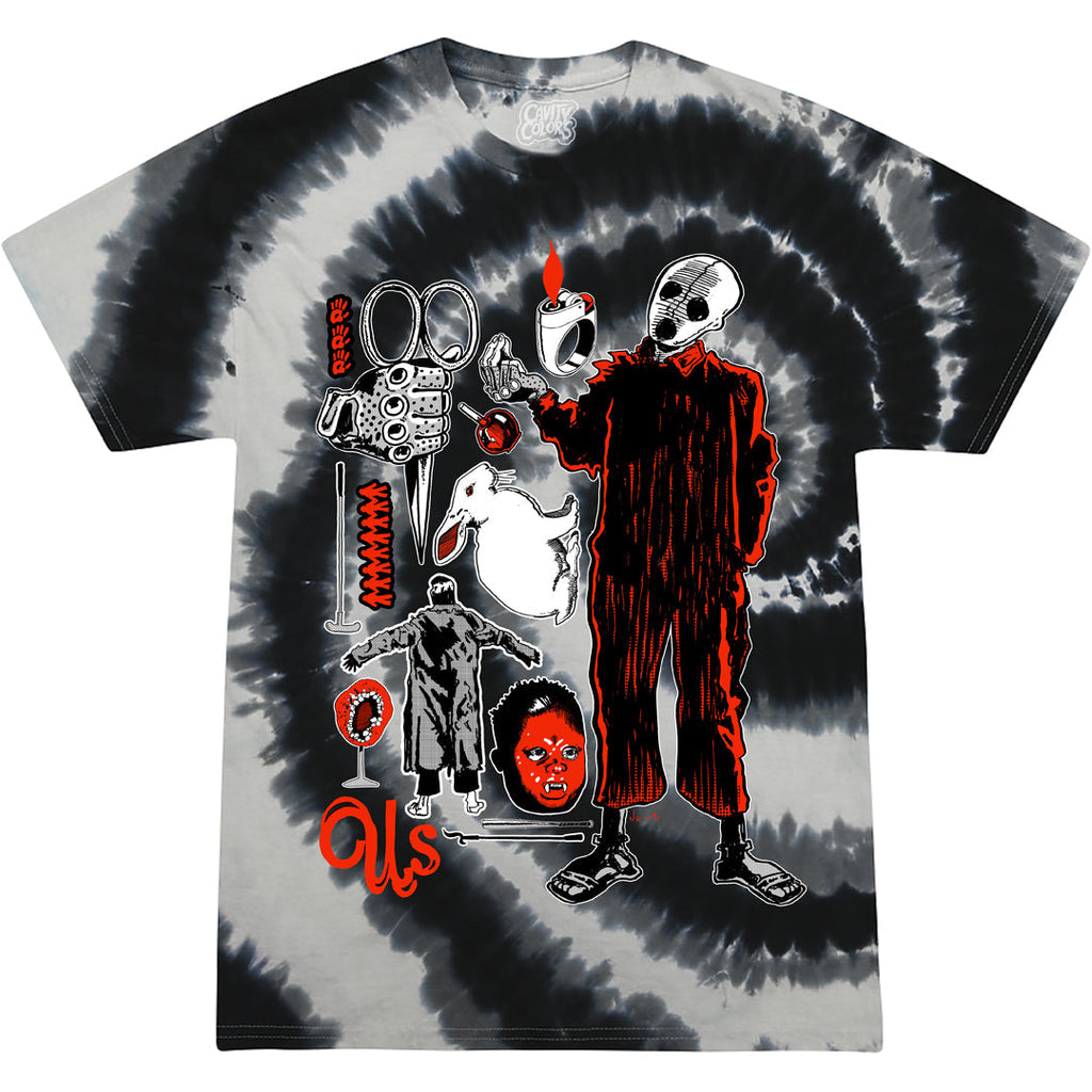 US: THE TETHERED - TIE-DYE T-SHIRT (NIGHTMARE VARIANT) Hoodie, Sweatshirt | ZylaModa.com (Image 1)