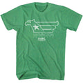 USFL - White Hawk T-Shirt Hoodie, Sweatshirt | ZylaModa.com