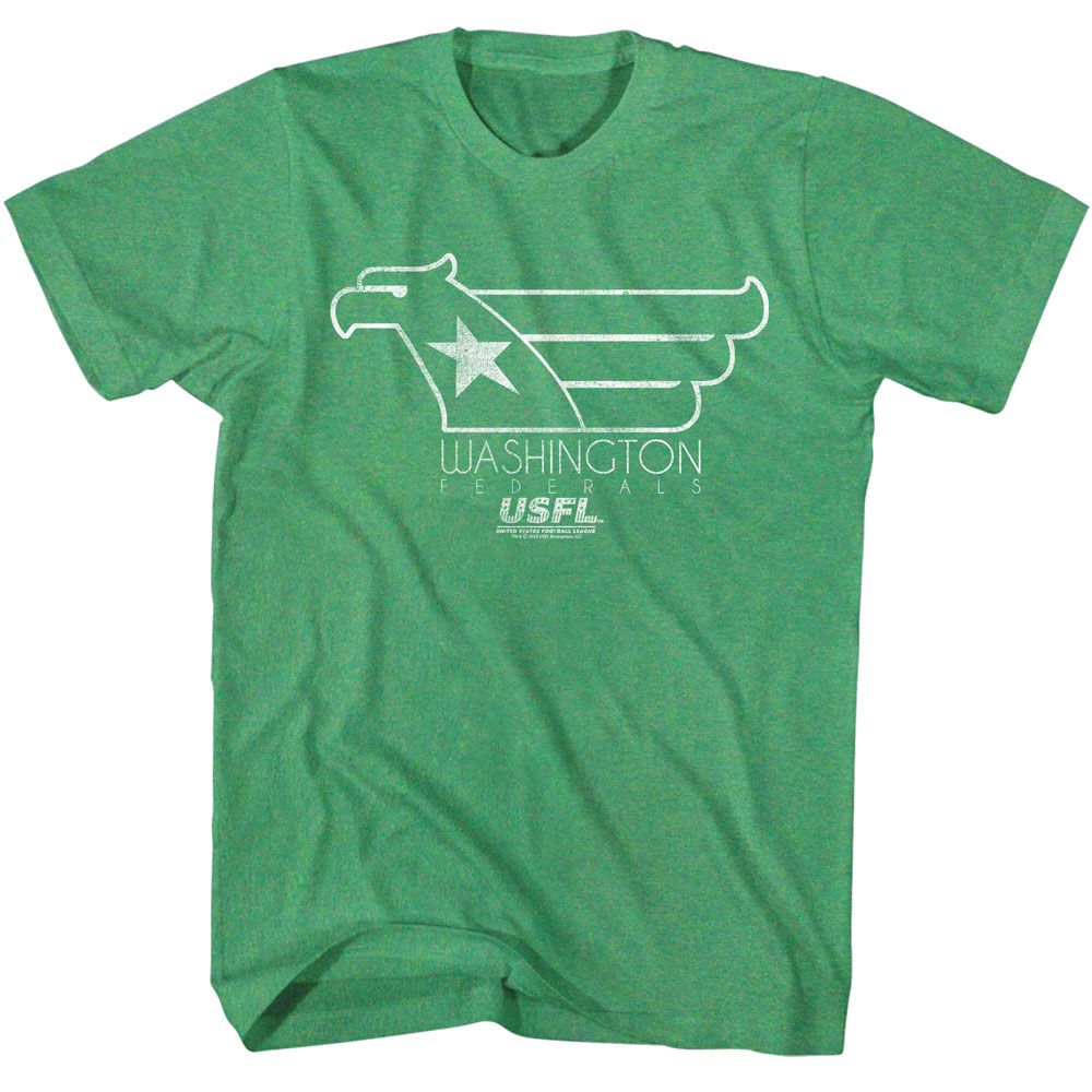 USFL - White Hawk T-Shirt Hoodie, Sweatshirt | ZylaModa.com