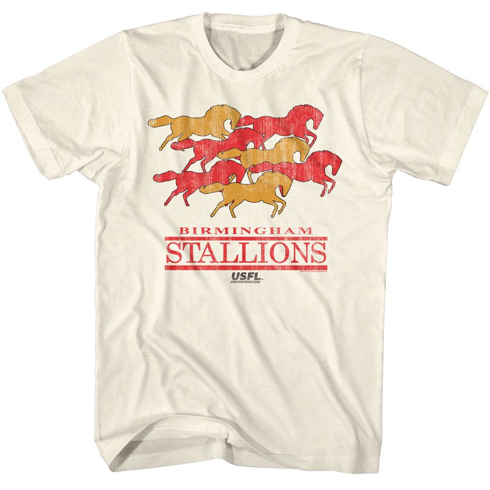 USFL - Wild Stallions Boyfriend Tee Hoodie, Sweatshirt | ZylaModa.com (Image 2)