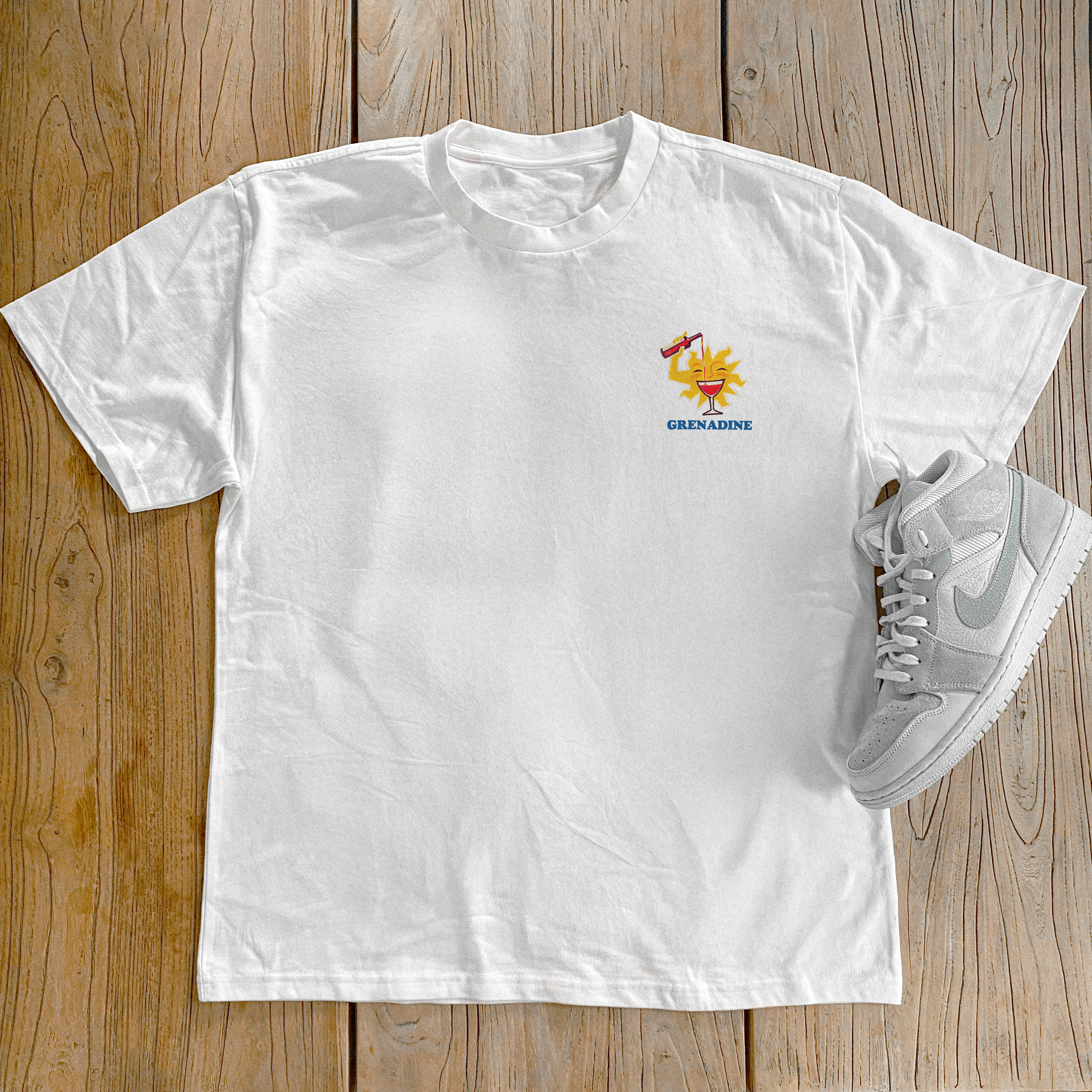 'SUNSHINE' GRENADINE HEAVY WHITE T-SHIRT Hoodie, Sweatshirt | ZylaModa.com (Image 3)