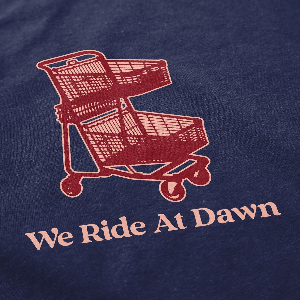 We Ride At Dawn Cart Crewneck Sweatshirt T-Shirts, Hoodie | ZylaModa.com (Image 4)