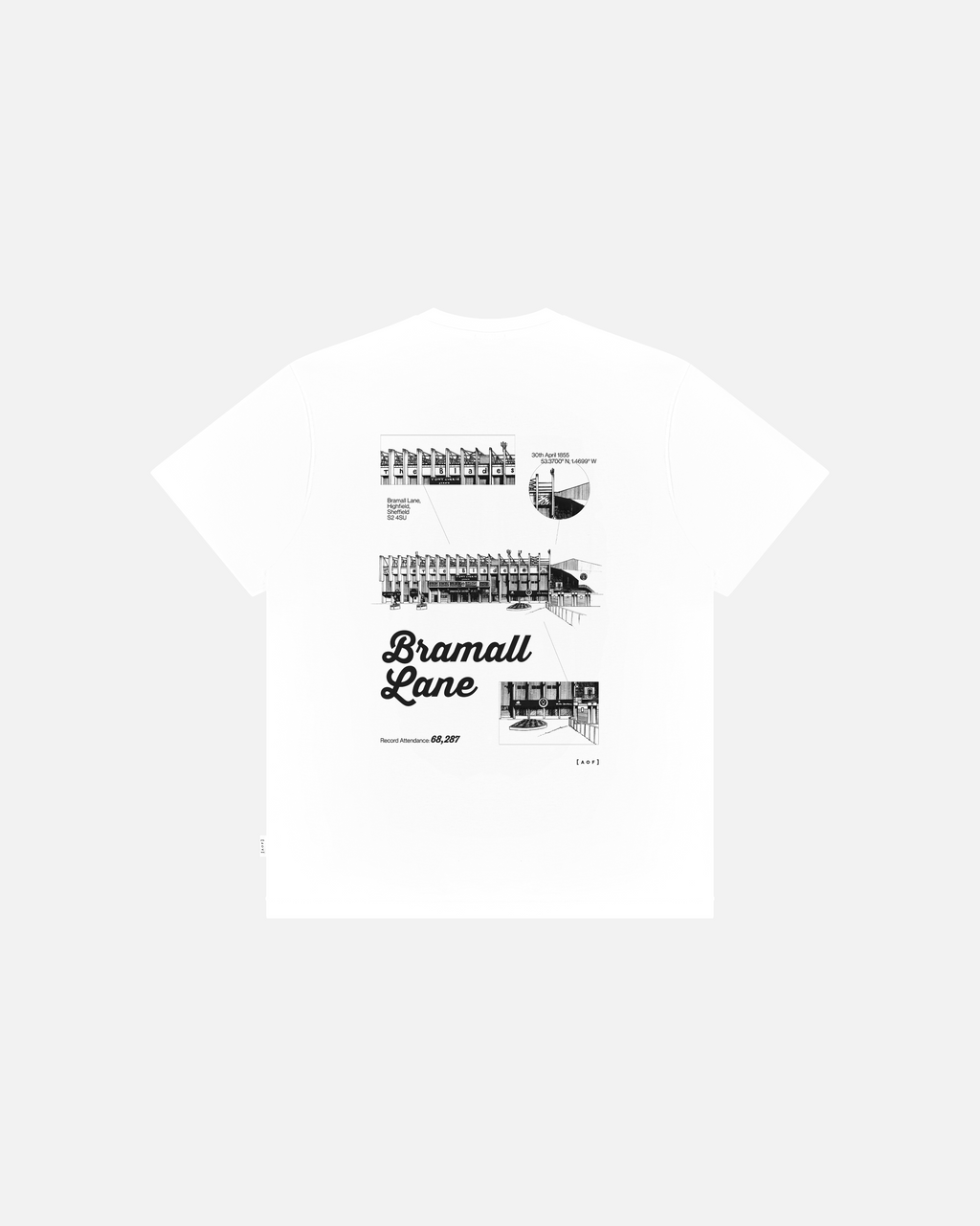 Bramall Blueprint - Tee Hoodie, Sweatshirt | ZylaModa.com (Image 1)