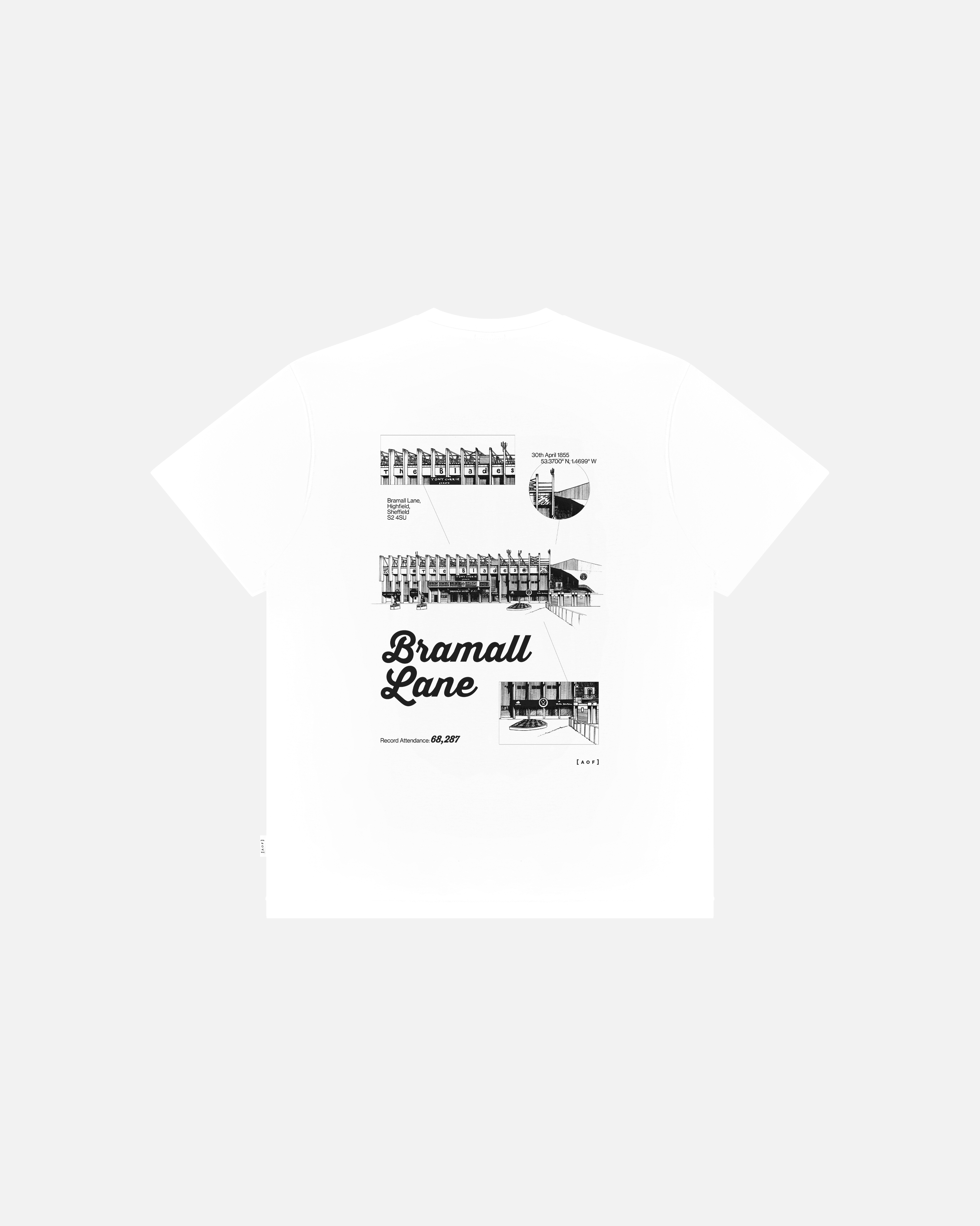 Bramall Blueprint - Tee Hoodie, Sweatshirt | ZylaModa.com (Image 1)