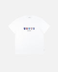 BHAFC Printed Classics White Tee Hoodie, Sweatshirt | ZylaModa.com (Image 1)