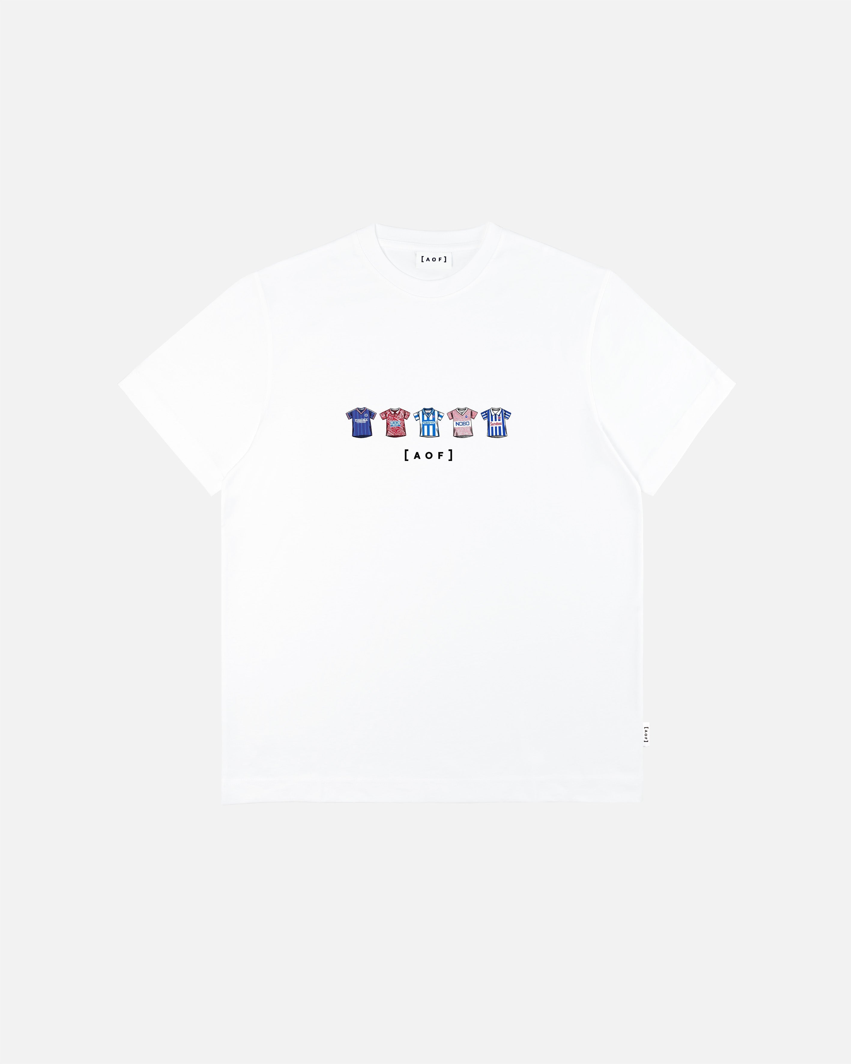 BHAFC Printed Classics White Tee Hoodie, Sweatshirt | ZylaModa.com (Image 1)