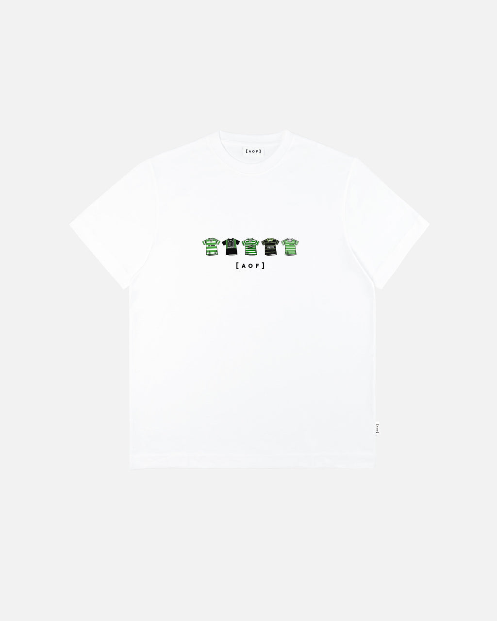 Bhoys Printed Classics White Tee Hoodie, Sweatshirt | ZylaModa.com (Image 1)