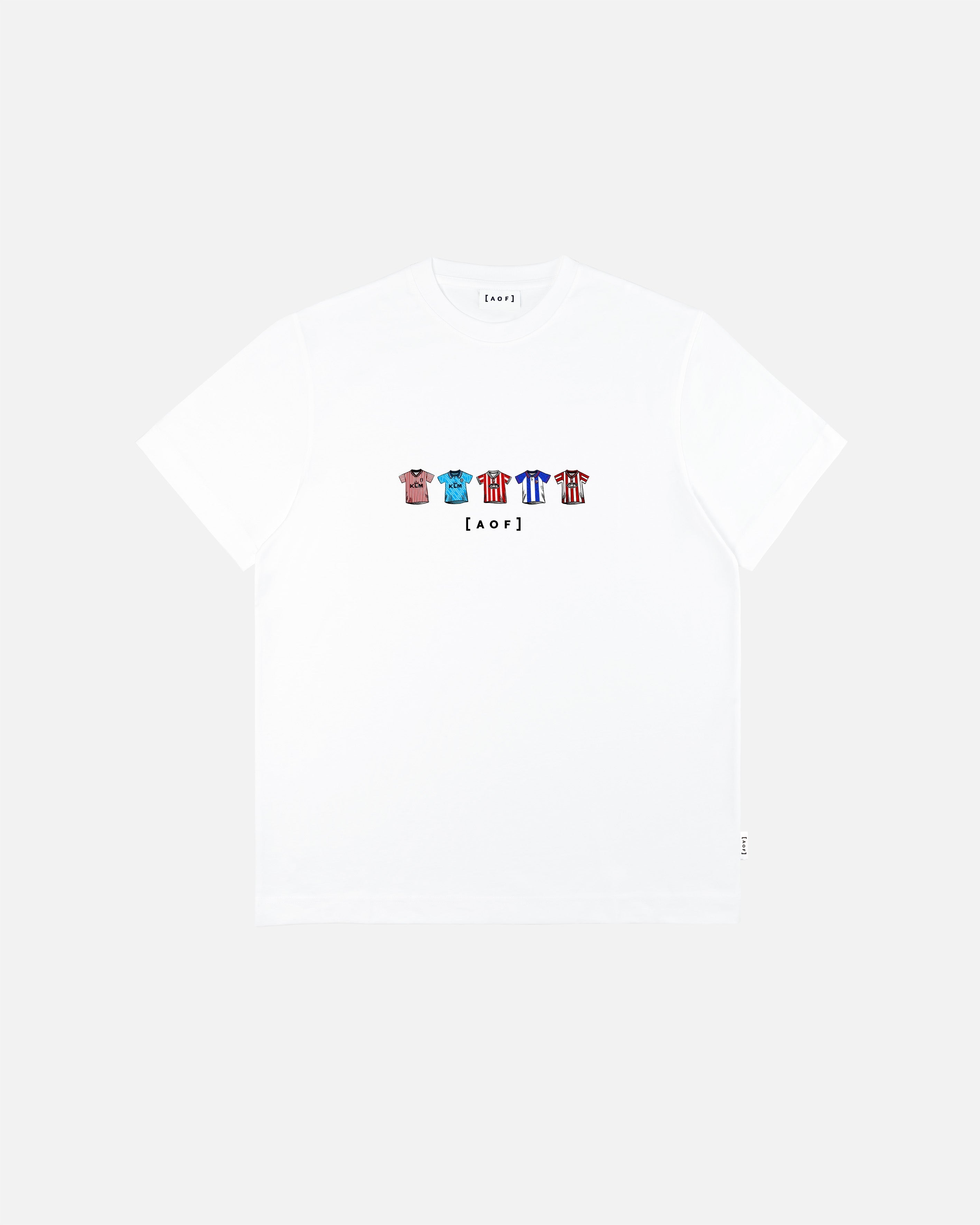 BFC Printed Classics White Tee Hoodie, Sweatshirt | ZylaModa.com (Image 1)
