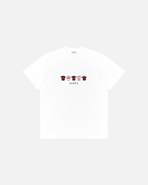 AC Printed Classics White Tee Hoodie, Sweatshirt | ZylaModa.com