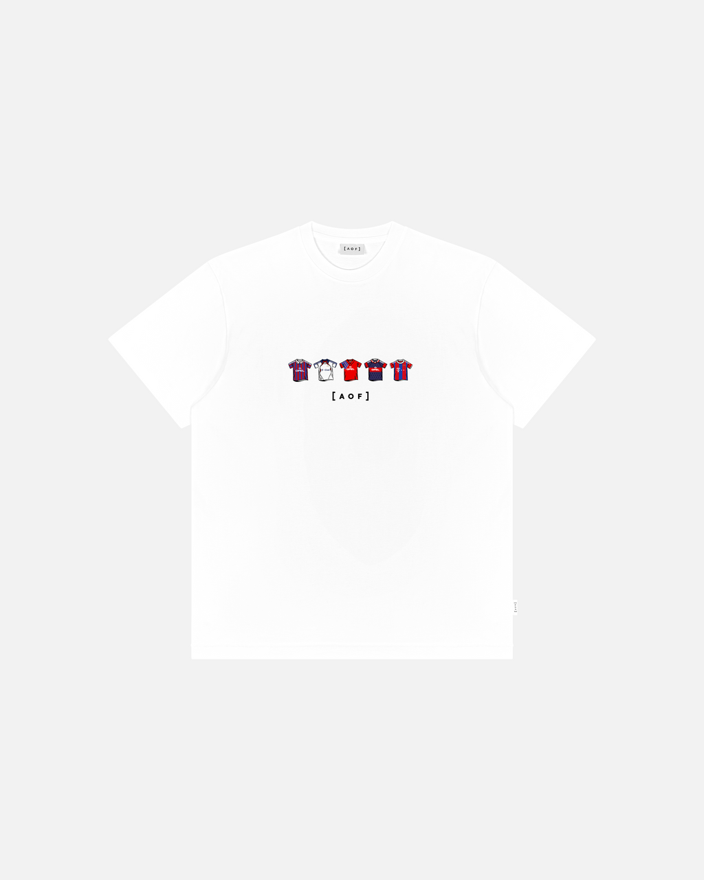 Bayern Printed Classics White Tee Hoodie, Sweatshirt | ZylaModa.com (Image 1)