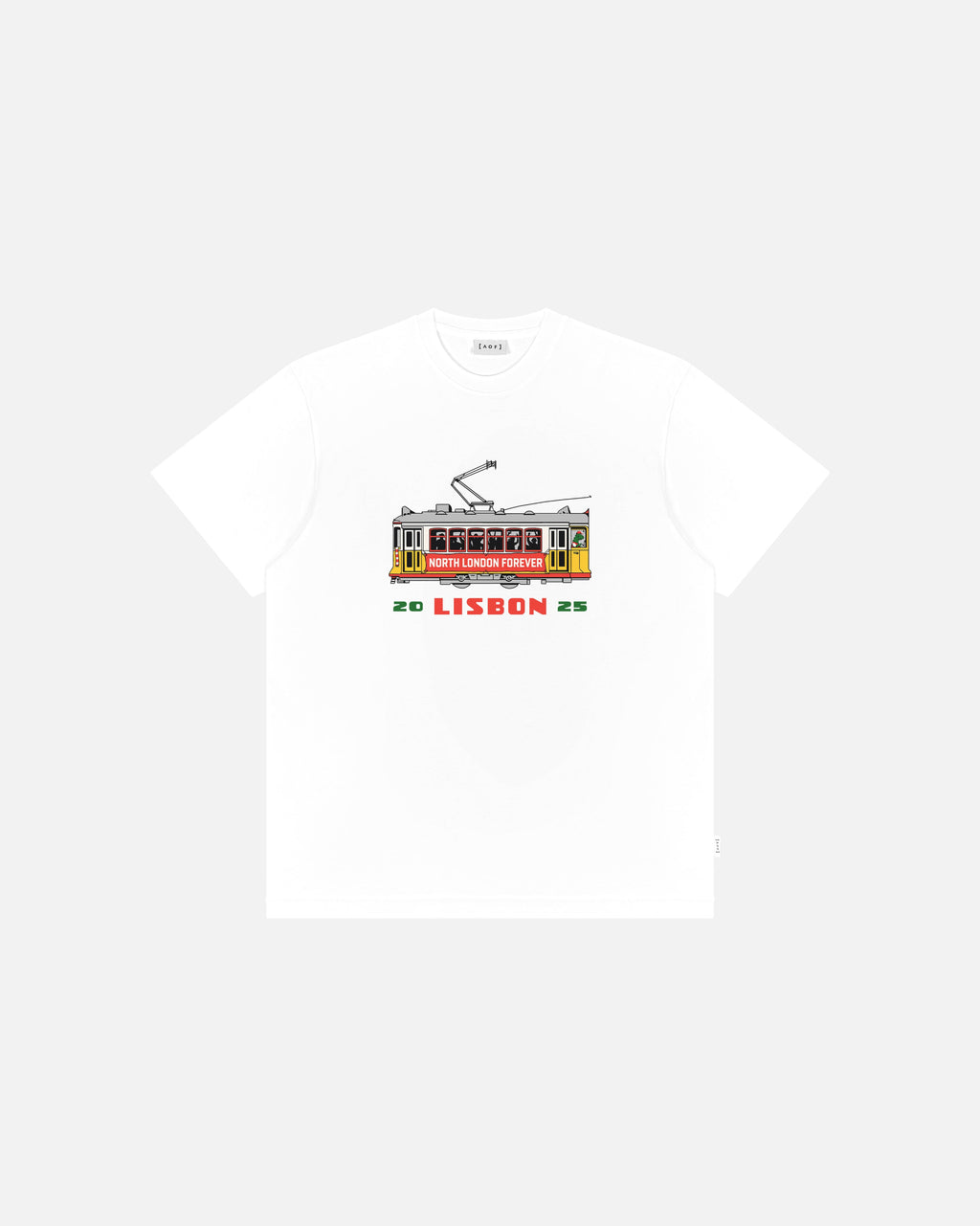 AFC Women's Road To Lisbon Tee Hoodie, Sweatshirt | ZylaModa.com (Image 1)