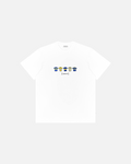 Boca Printed Classics White Tee Hoodie, Sweatshirt | ZylaModa.com (Image 1)