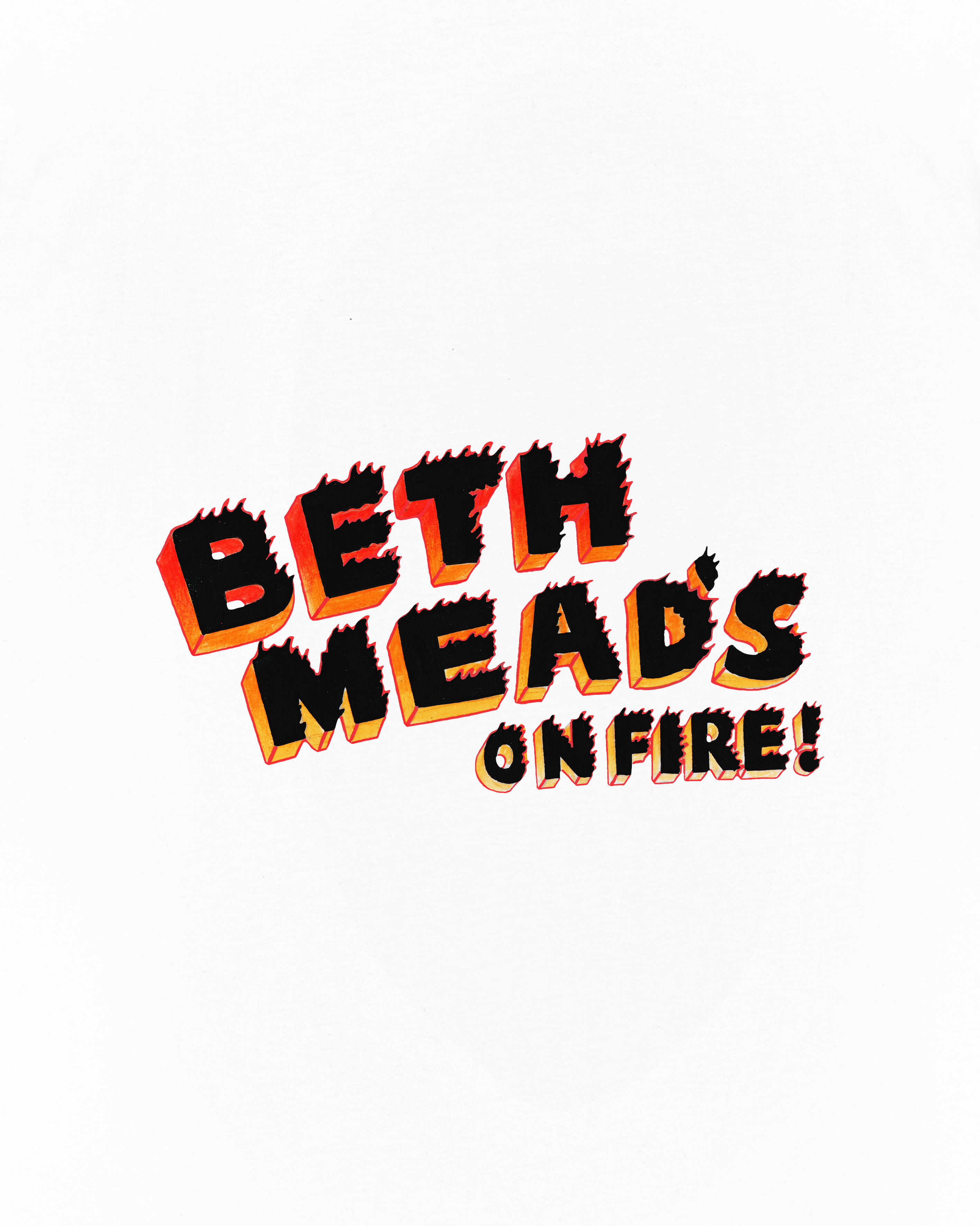 Beth Mead's on Fire - Tee Hoodie, Sweatshirt | ZylaModa.com (Image 2)