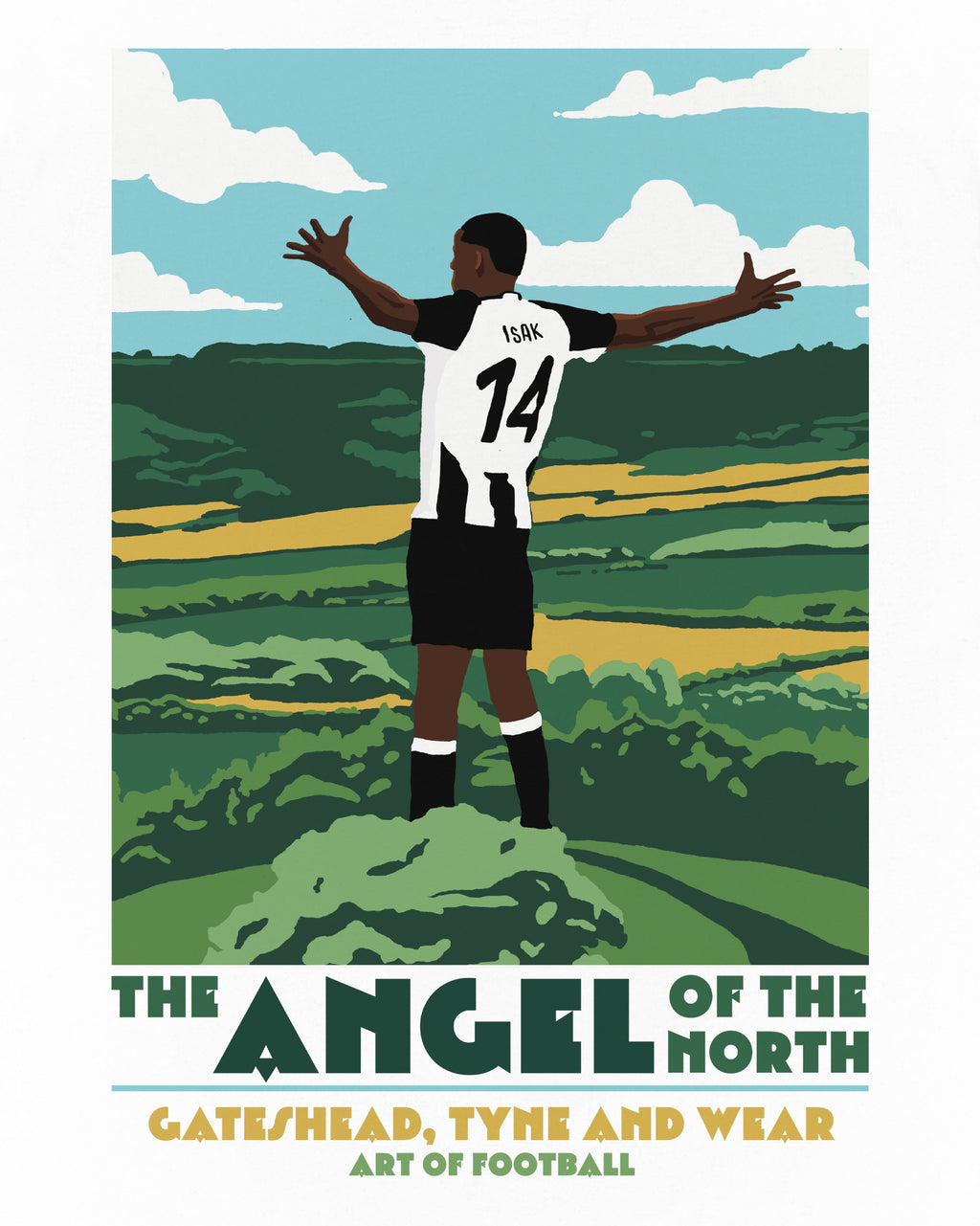 Angel of the North Tee Hoodie, Sweatshirt | ZylaModa.com (Image 2)