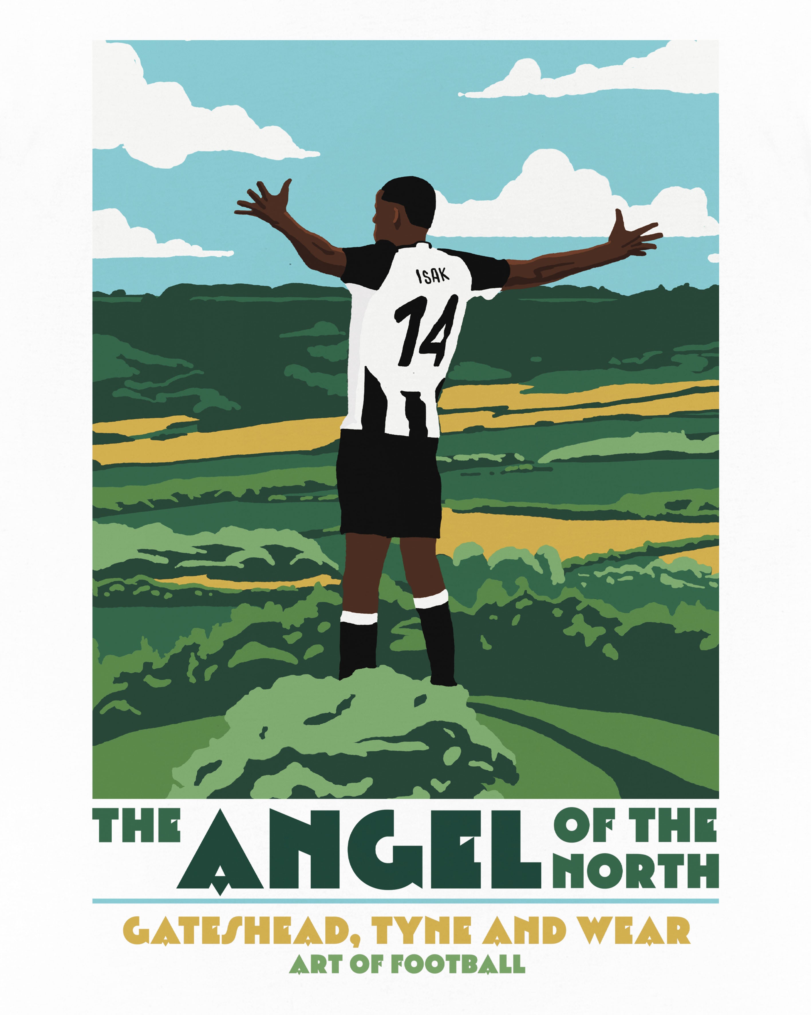 Angel of the North Tee Hoodie, Sweatshirt | ZylaModa.com (Image 2)