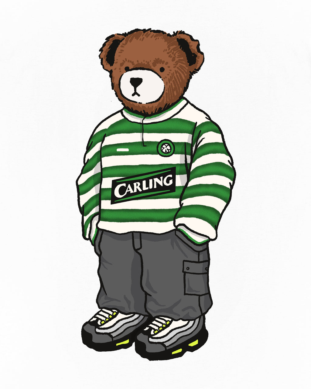 Bhoys Home Pickles White Tee Hoodie, Sweatshirt | ZylaModa.com (Image 2)