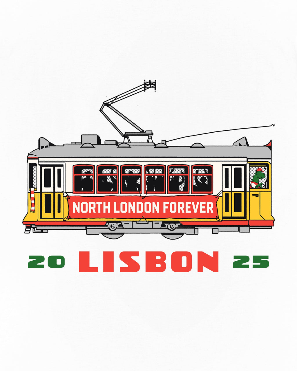 AFC Women's Road To Lisbon Tee Hoodie, Sweatshirt | ZylaModa.com (Image 2)