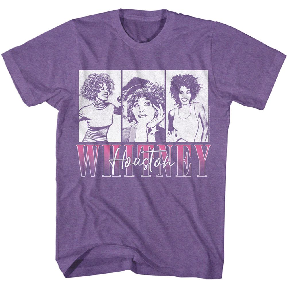 Whitney Houston - Three Rectangles Boyfriend Tee Hoodie, Sweatshirt | ZylaModa.com