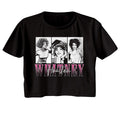 Whitney Houston - Three Rectangles Womens Crop Tee Hoodie, Sweatshirt | ZylaModa.com