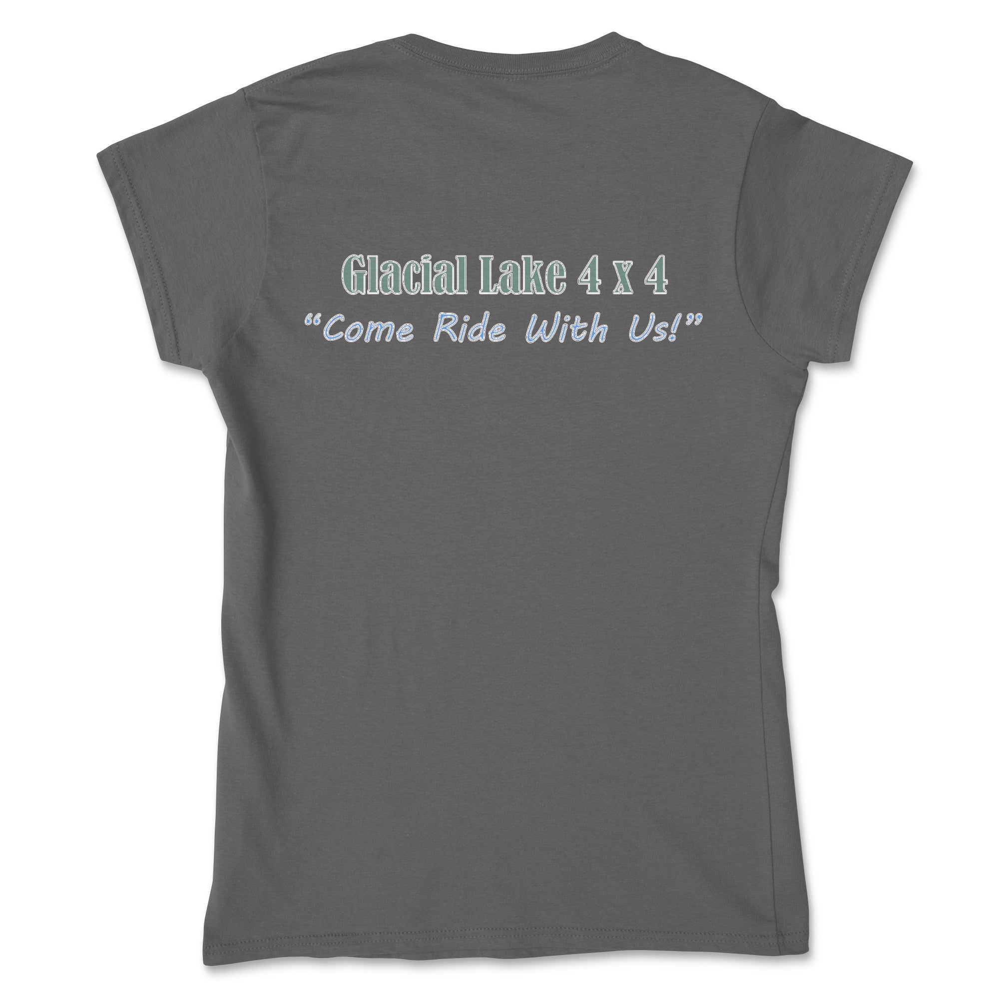 Women's Glacial Lake 4x4 Club Shirt Hoodie, Sweatshirt | ZylaModa.com (Image 1)