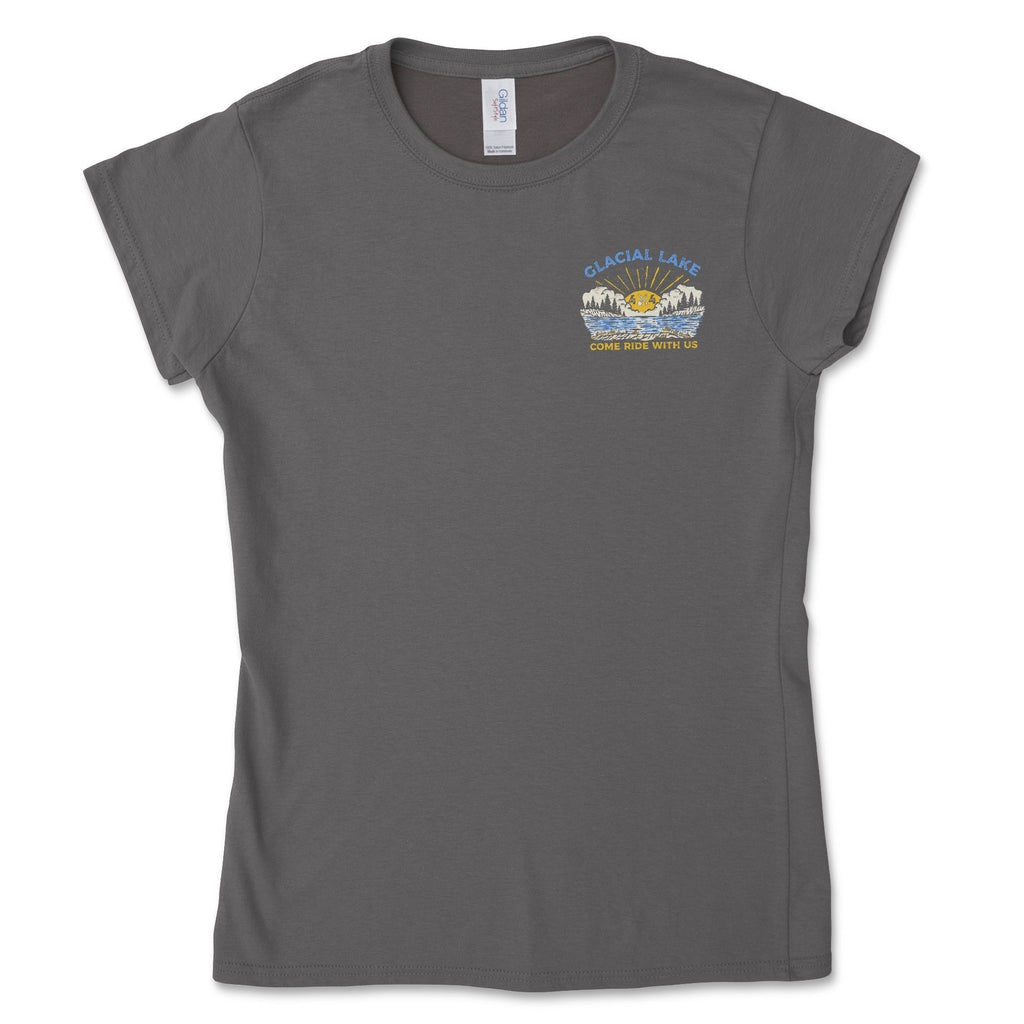 Women's Glacial Lake Come Ride With Us Tee Hoodie, Sweatshirt | ZylaModa.com (Image 5)