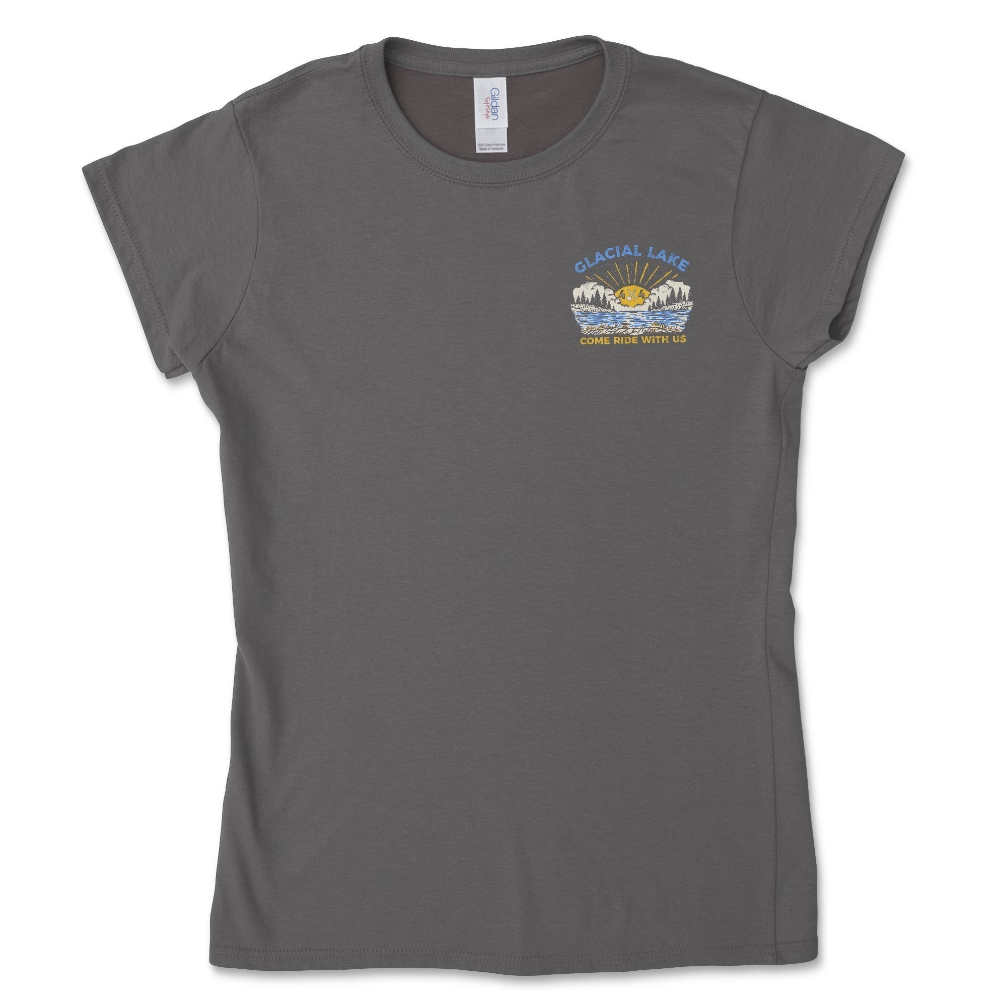 Women's Glacial Lake Come Ride With Us Tee Hoodie, Sweatshirt | ZylaModa.com (Image 5)