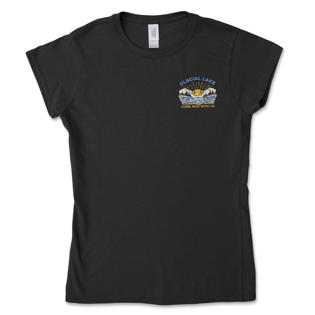 Women's Glacial Lake Come Ride With Us Tee Hoodie, Sweatshirt | ZylaModa.com (Image 4)