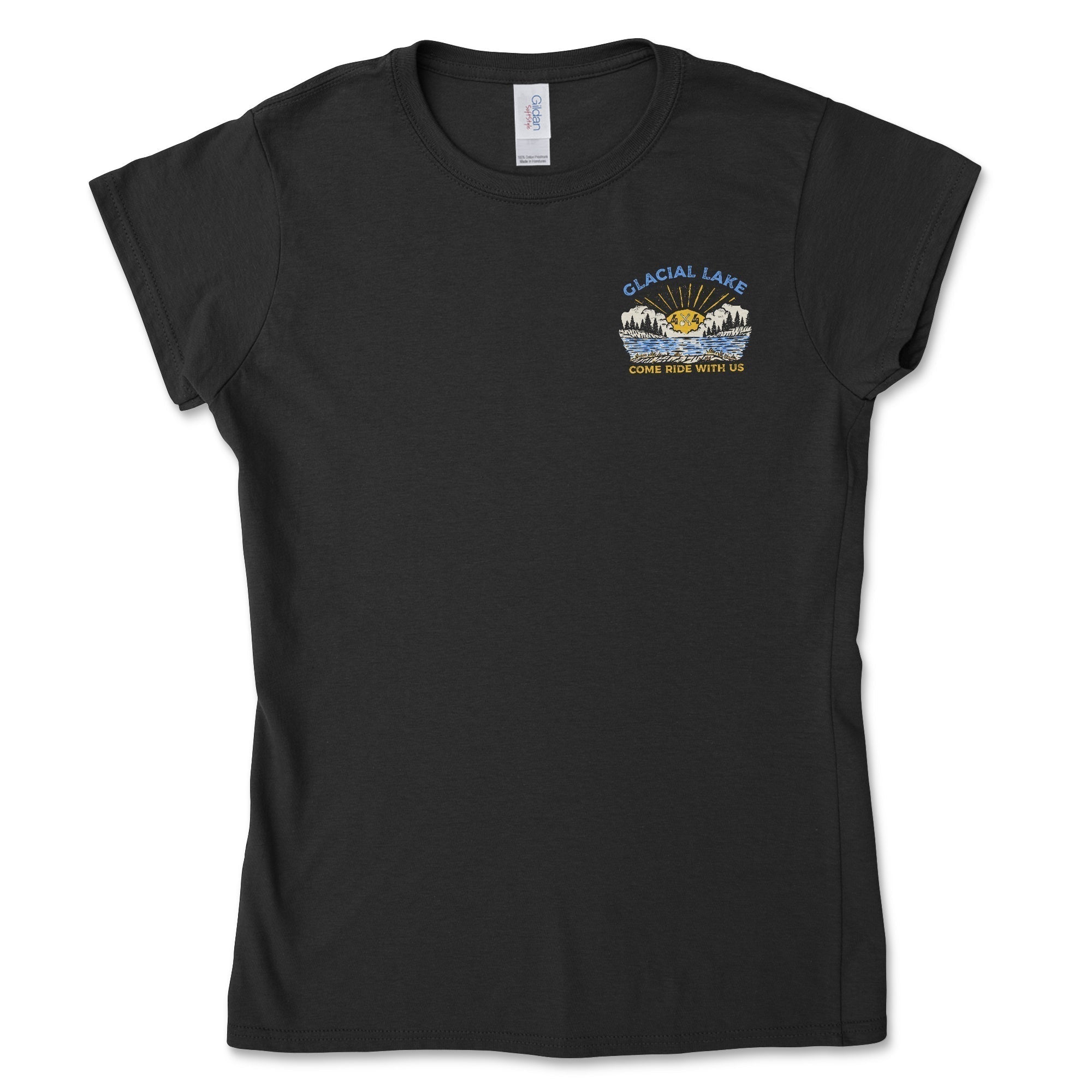 Women's Glacial Lake Come Ride With Us Tee Hoodie, Sweatshirt | ZylaModa.com (Image 4)