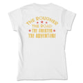 Women's The Rougher the Road Graphic Tee Hoodie, Sweatshirt | ZylaModa.com (Image 1)