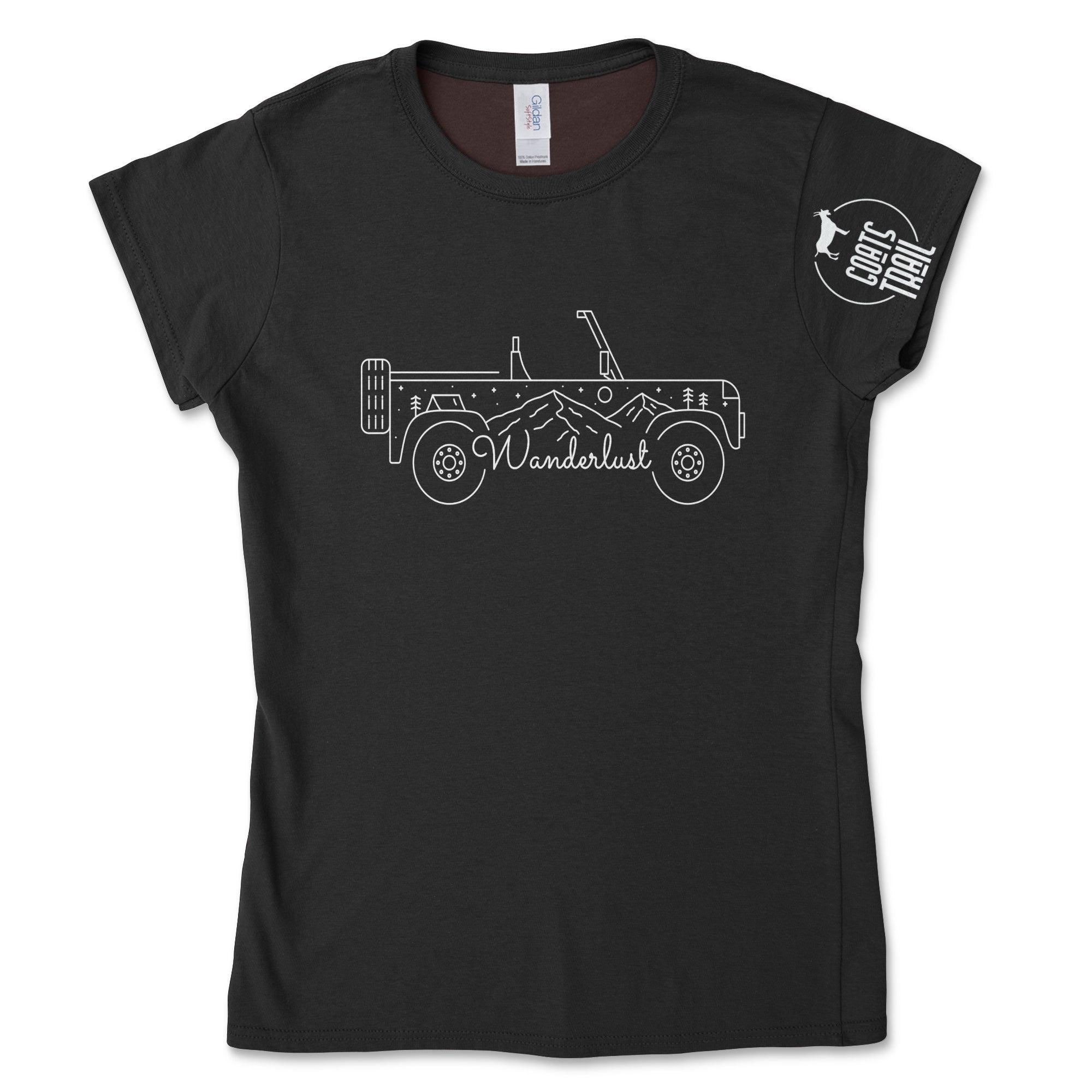 Women's Wanderlust Slim Fit Tee Hoodie, Sweatshirt | ZylaModa.com (Image 1)
