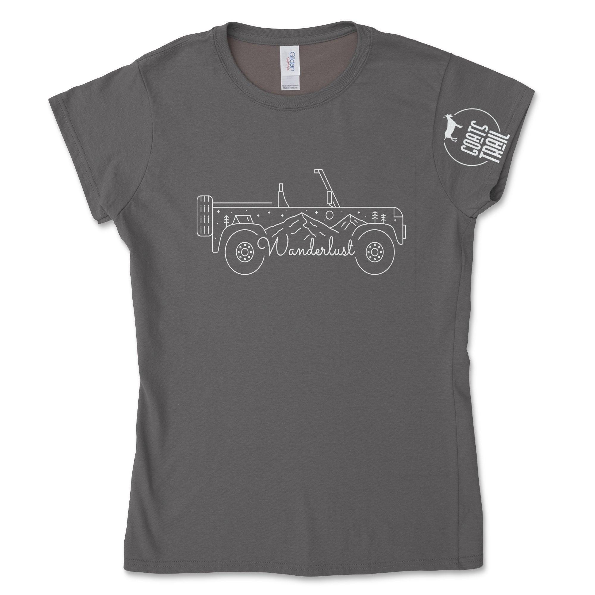 Women's Wanderlust Slim Fit Tee Hoodie, Sweatshirt | ZylaModa.com (Image 4)