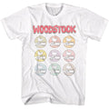 Woodstock - Multi Color Icons Boyfriend Tee Hoodie, Sweatshirt | ZylaModa.com