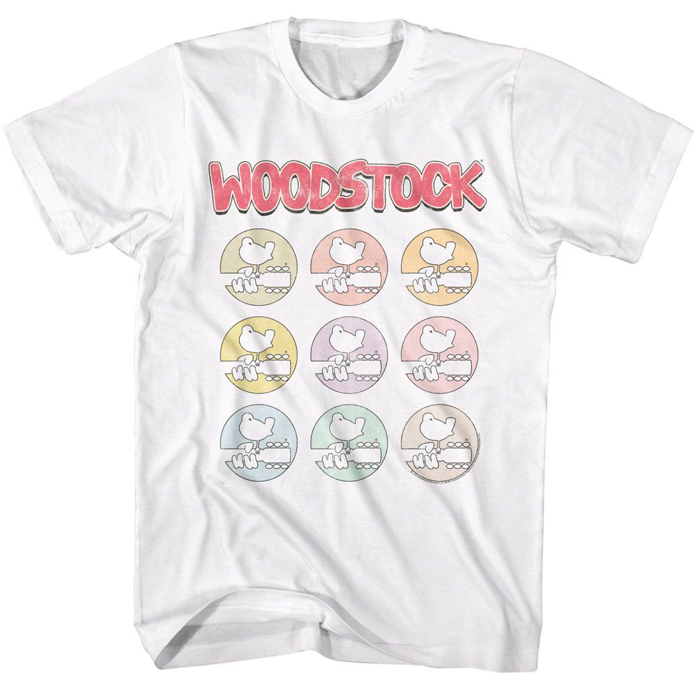 Woodstock - Multi Color Icons T-Shirt Hoodie, Sweatshirt | ZylaModa.com