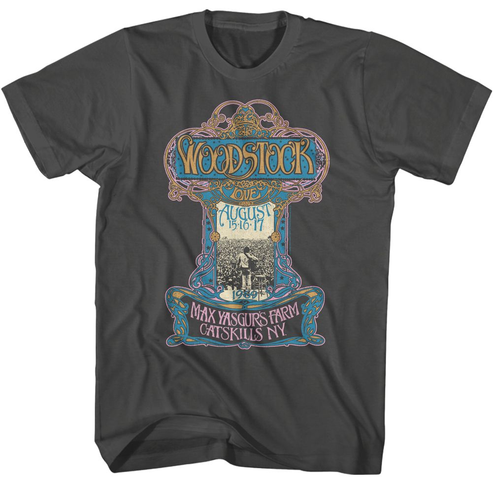 Woodstock - Nouveau Poster Boyfriend Tee Hoodie, Sweatshirt | ZylaModa.com