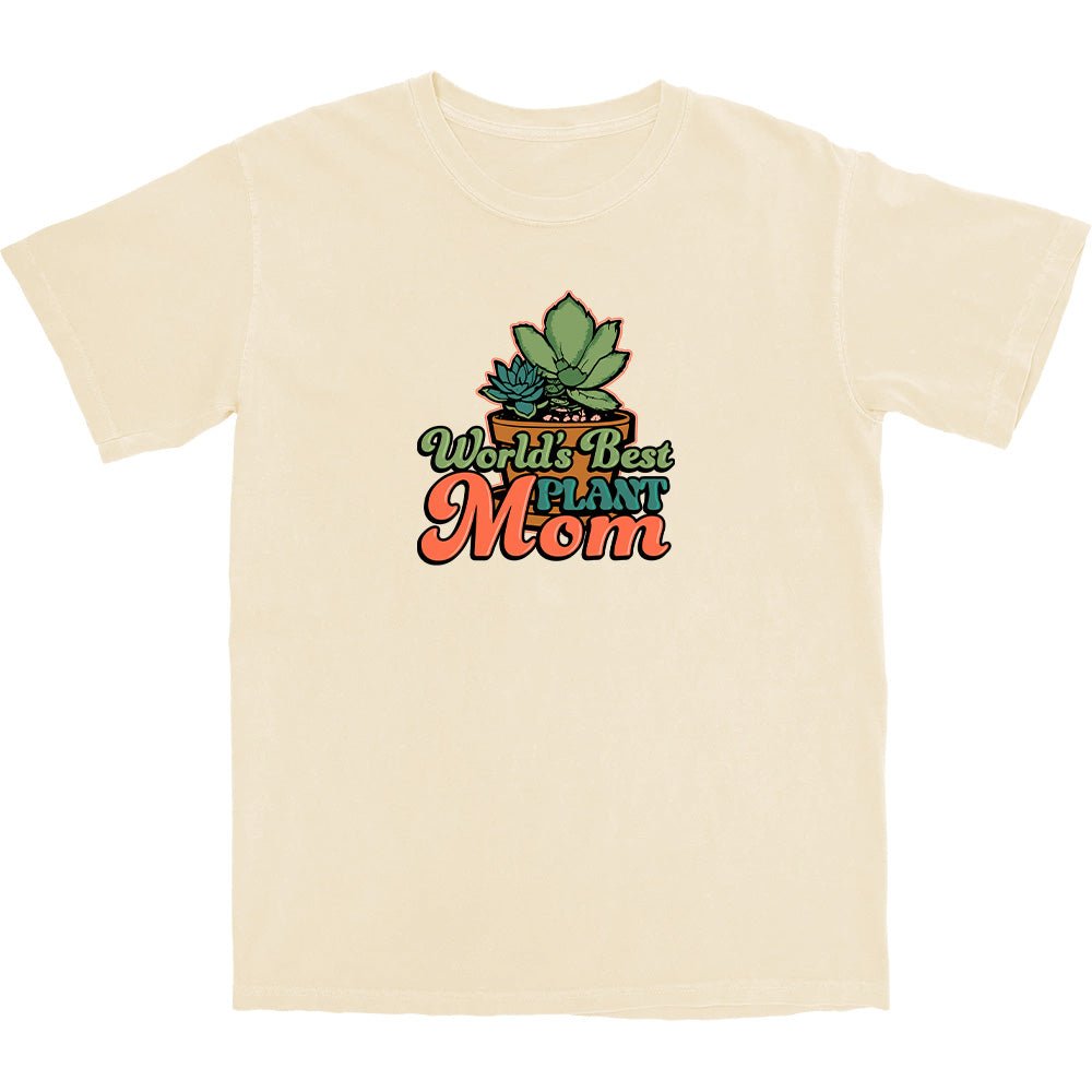 World's Best Plant Mom T Shirt Hoodie, Sweatshirt | ZylaModa.com (Image 1)